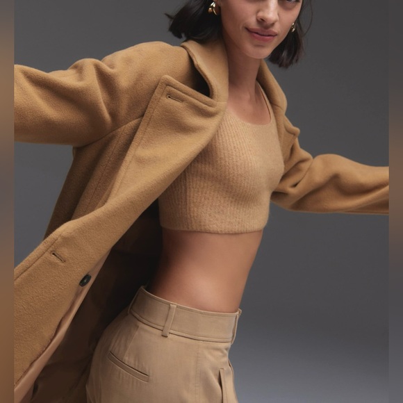 Everlane Tops - NWT Everlane The Cozy Stretch Tank in Camel, Wool Blend, Super Soft Sizes XS & M